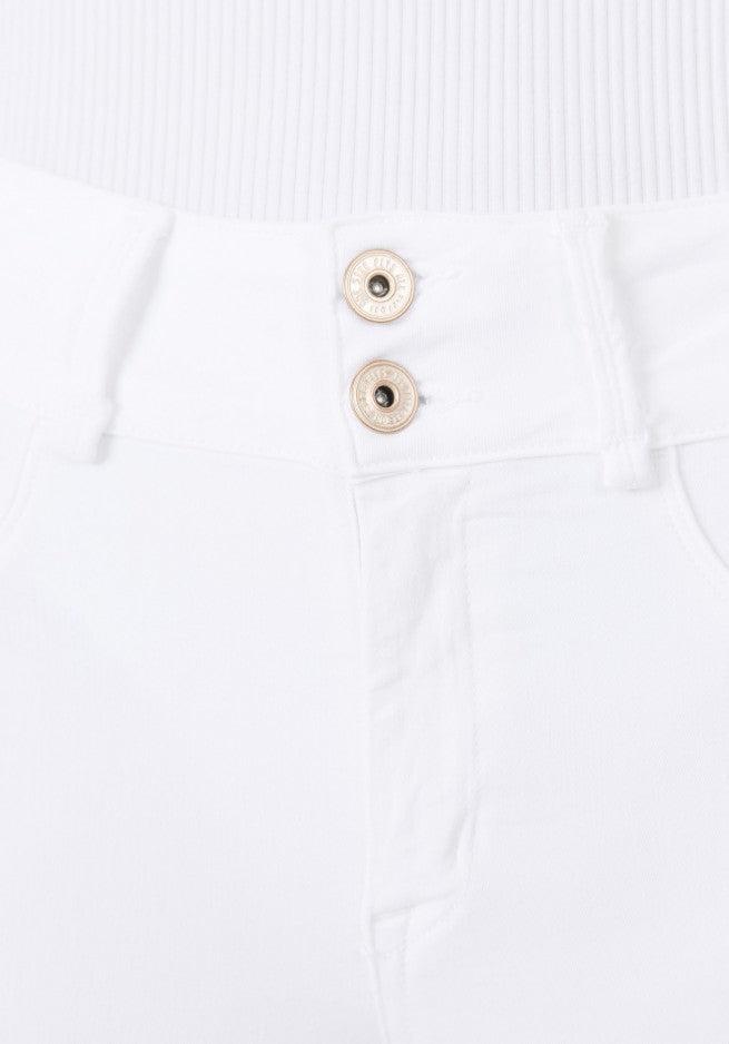 One Size Double Up Trouser - White