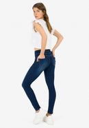 One Size Double Up Jean - Dark Blue