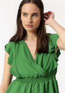 Finesse Short Sleeve Blouse - Mint