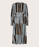 Neve Long Sleeve Dress - Goblin Blue