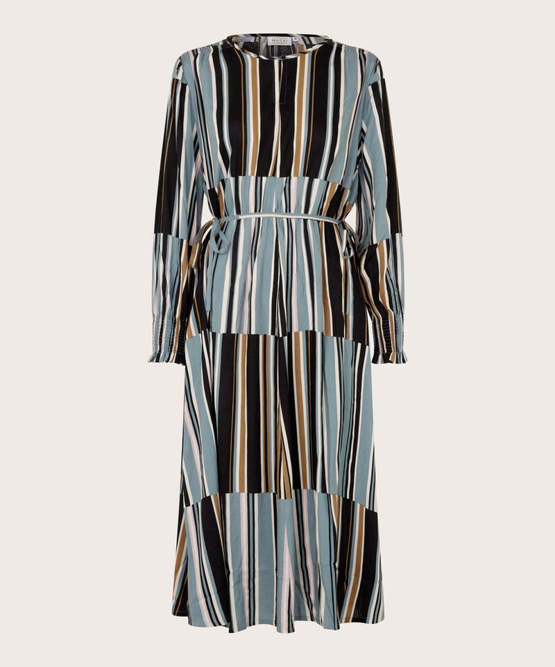 Neve Long Sleeve Dress - Goblin Blue