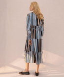 Neve Long Sleeve Dress - Goblin Blue