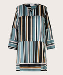 Gybit 3/4 Sleeve Tunic - Goblin Blue