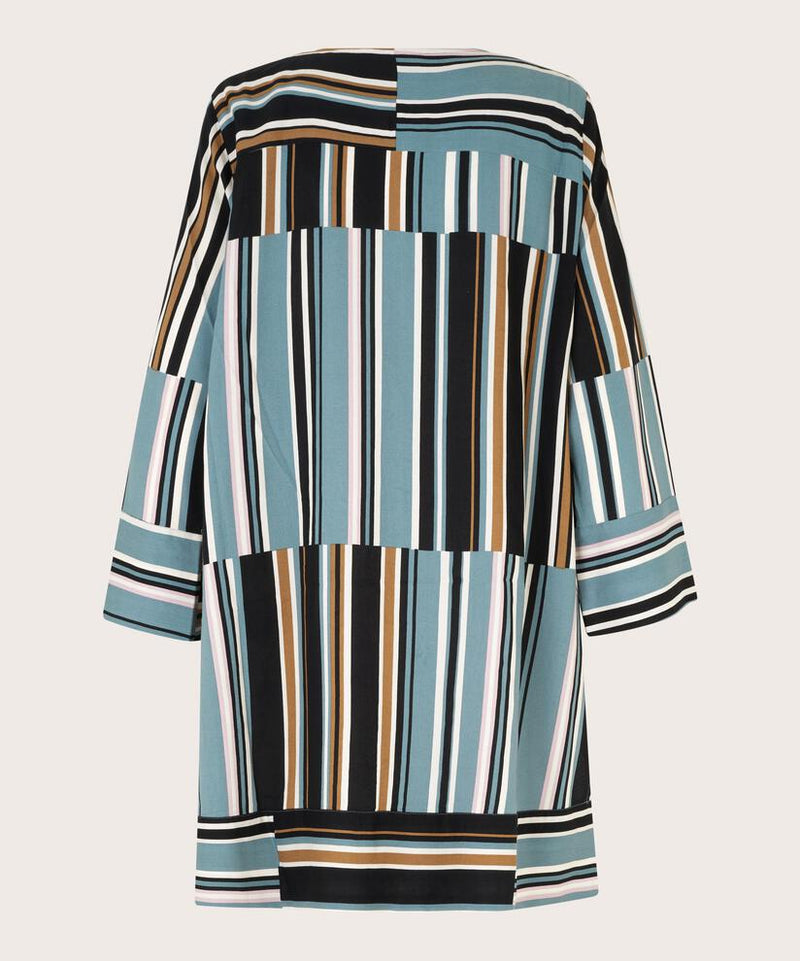 Gybit 3/4 Sleeve Tunic - Goblin Blue