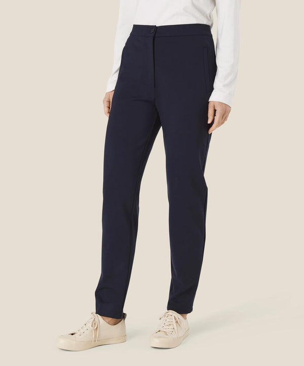 Pamala Slim Leg Trouser - Navy