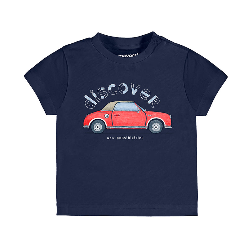 Short Sleeve Play Car T-shirt - Nautical