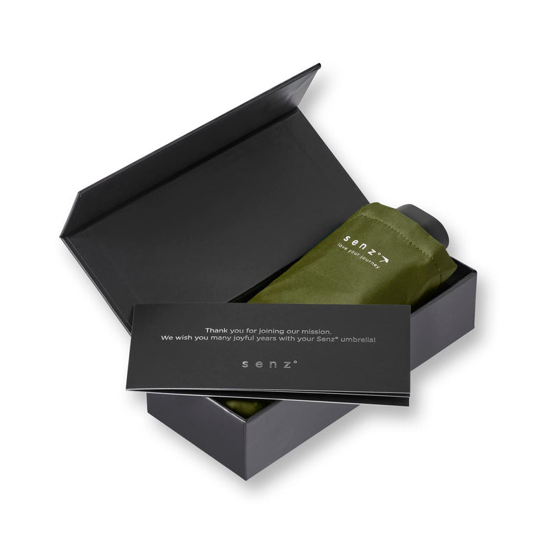 Micro Foldable Storm Umbrella - Cedar Green