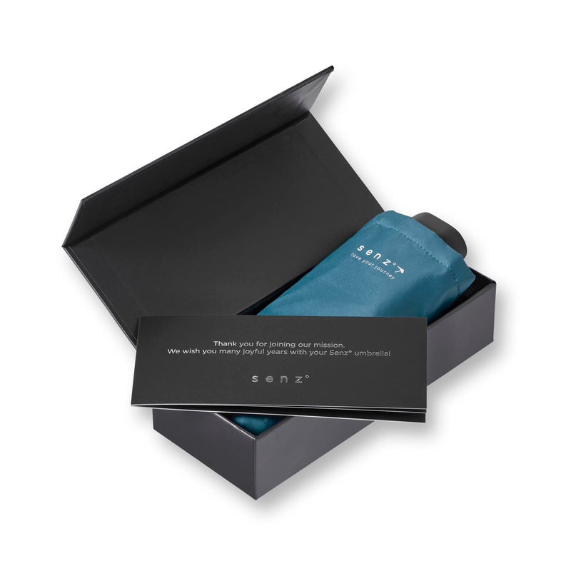 Micro Foldable Storm Umbrella - Spring Lake Blue