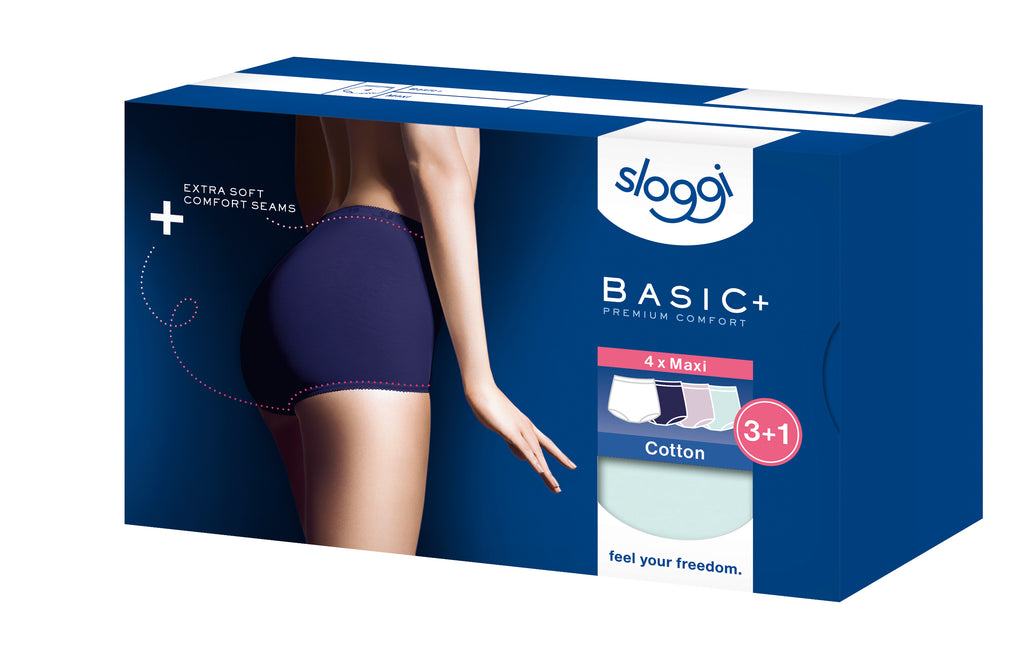 Basic+ 4 Pack Maxi - Violet Dark Combo