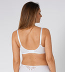 Modern Finesse Wired Padded Bra - White