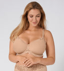 Modern Finesse Wired Padded Bra - Beige