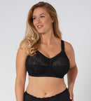 Doreen Non Wired Full Cup Bra - Black