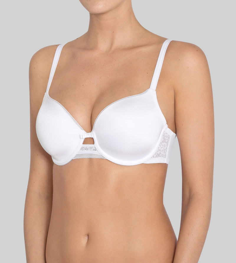 Full Essential Wired Padded Bra - White