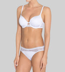 Full Essential Wired Padded Bra - White