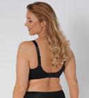 Amourette Charm Wired Padded Bra - Black