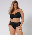 Amourette Charm Wired Padded Bra - Black