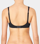 Modern Soft+ Cotton Wired Bra - Black