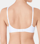 Modern Soft+ Cotton Non Wired Bra - White