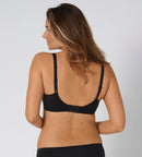 Body Make-Up Soft Touch Wired Padded Bra - Black