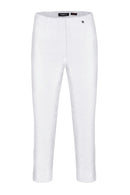 Marie Crop Trouser - White