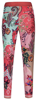Denise Print Trouser - Pink