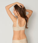 Zero Feel Print Bralette - Skin-light