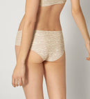 Zero Feel Print Hipster - Skin-light
