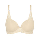 Aura Spotlight Underwired Half Cup Padded Bra - Creamy