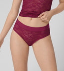 Go AllRound Lace Midi - Dark Wine