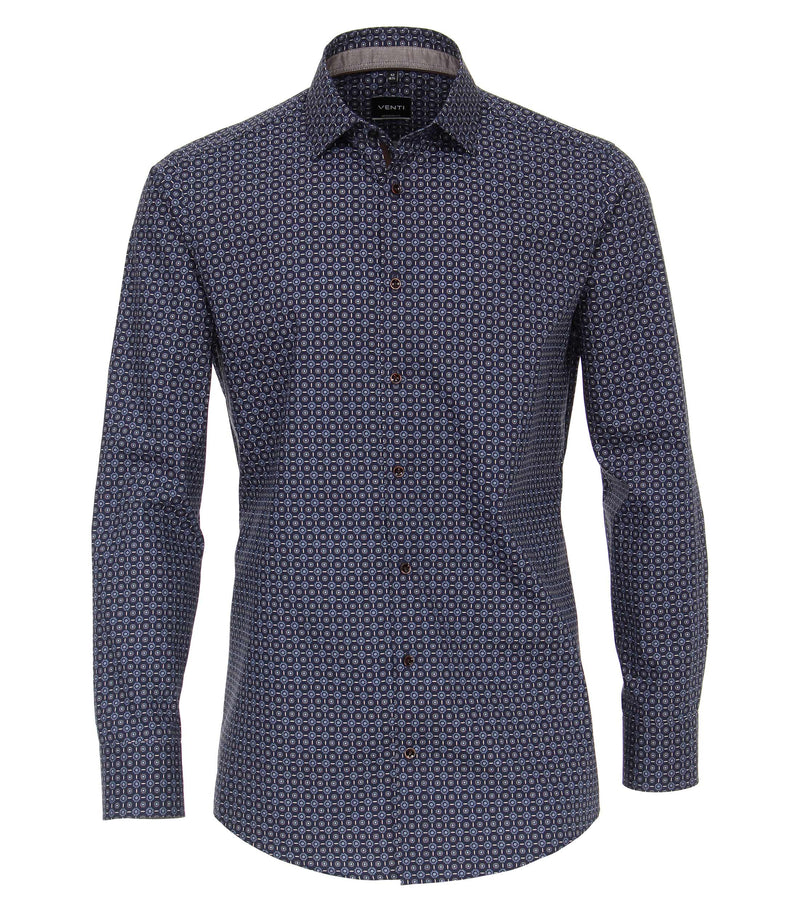 Print City Shirt - Blue