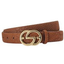 Leather Belt - Cognac