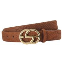 Leather Belt - Cognac