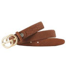 Leather Belt - Cognac