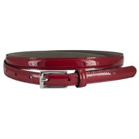Leather Belt - Red