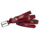 Leather Belt - Red
