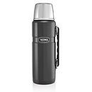 Stainless Steel King Flask 1.2L - Gun Metal