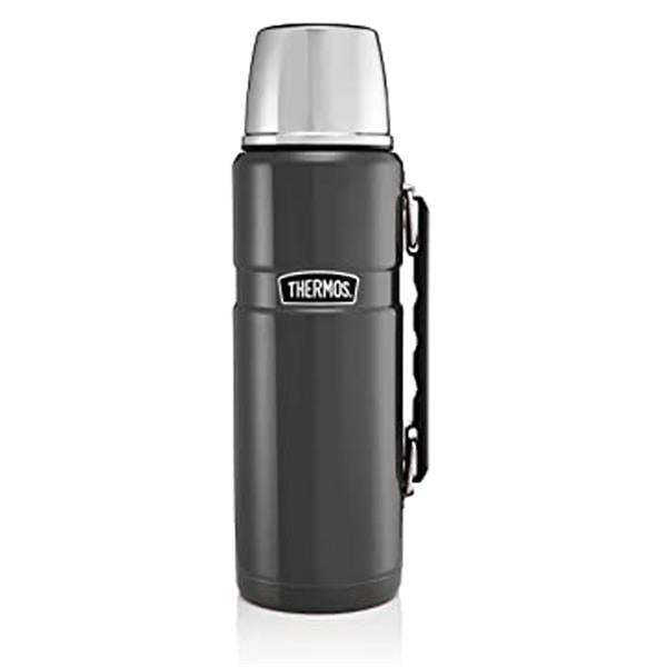 Stainless Steel King Flask 1.2L - Gun Metal