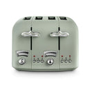 Argento Flora 4-Slice Toaster - Green