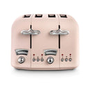 Argento Flora 4-Slice Toaster - Pink