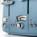 Argento Flora 4-Slice Toaster - Blue