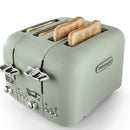 Argento Flora 4-Slice Toaster - Green