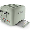 Argento Flora 4-Slice Toaster - Green
