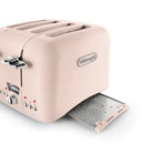 Argento Flora 4-Slice Toaster - Pink