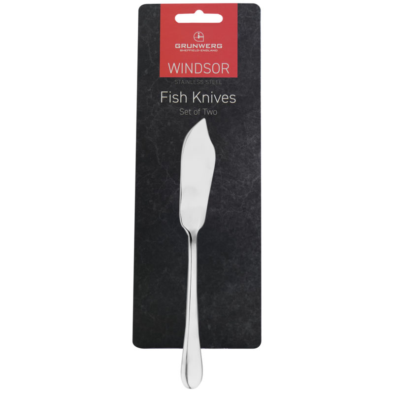 Set 2 Fish Knives Windsor Carded