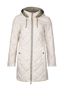 Showerproof Reversible Jacket - Loden Green/cream