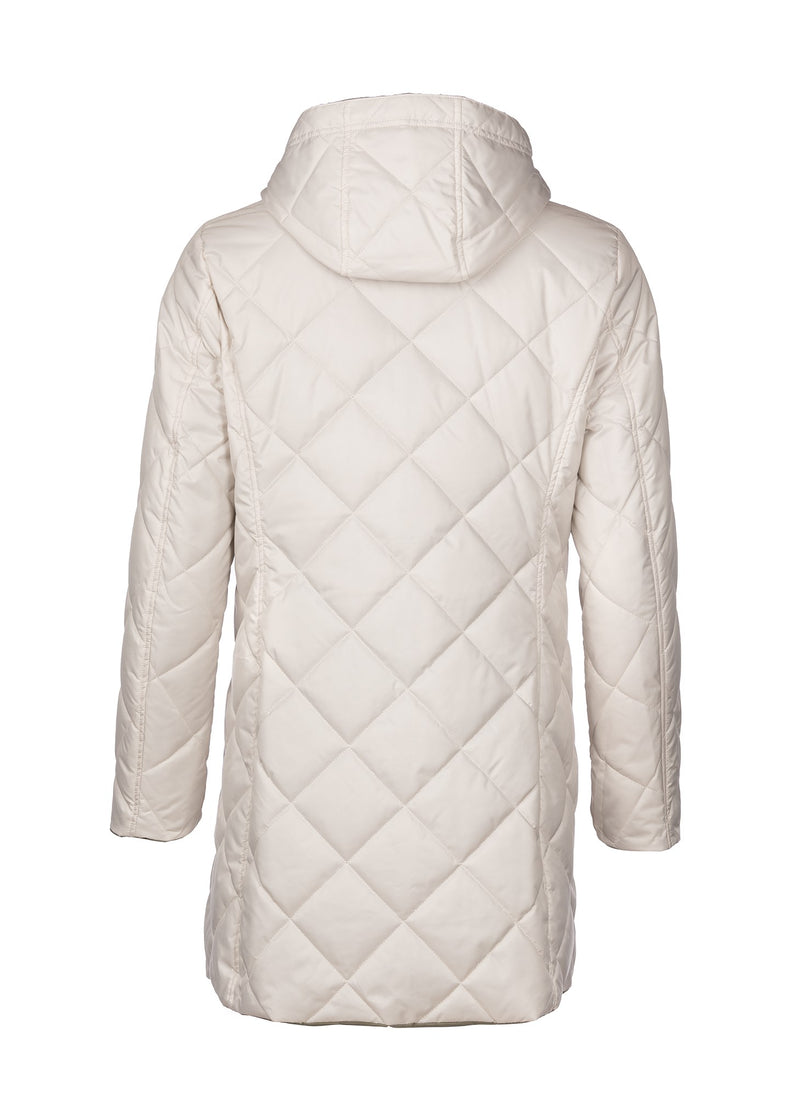 Showerproof Reversible Jacket - Loden Green/cream