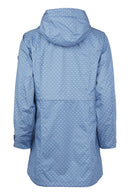 Showerproof Hooded Coat - Blue