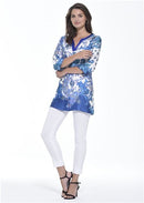 Nancy Blouse - Palace Blue