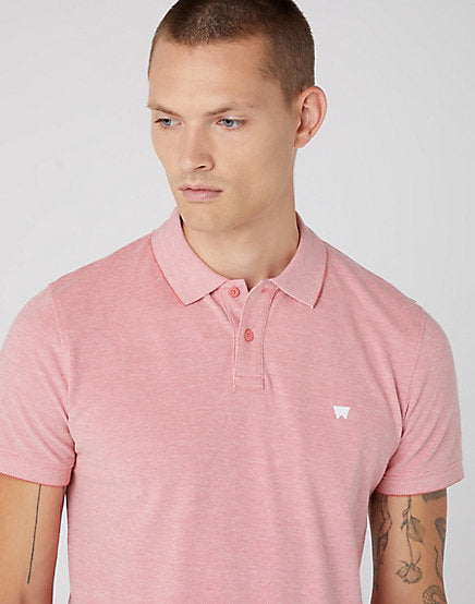 Refined Polo Shirt Faded Rose - Faded Rose