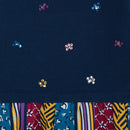 Plush Long Sleeve Dress - Azul